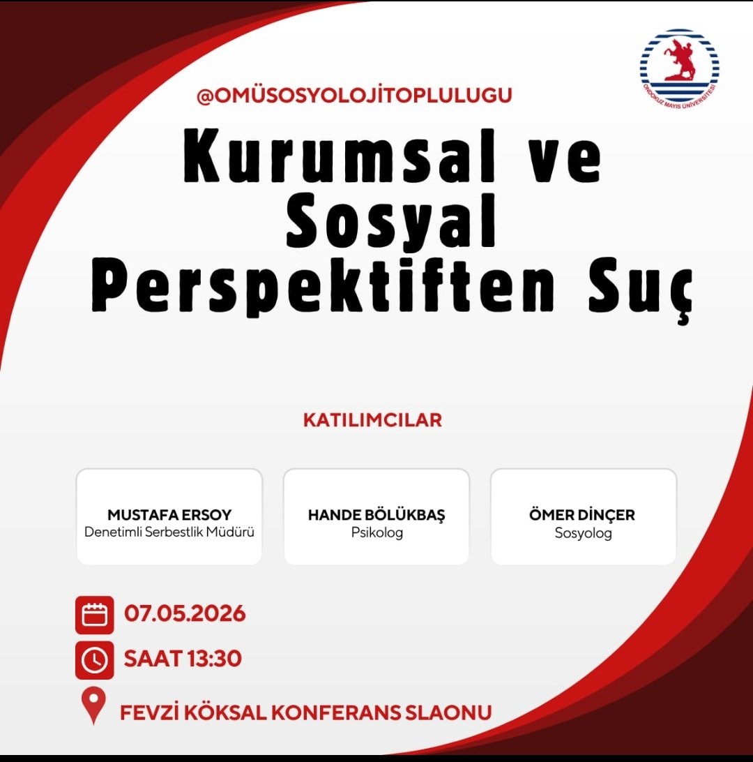 Bafra Denetimli Serbestlik Müdürlüğü tweet media