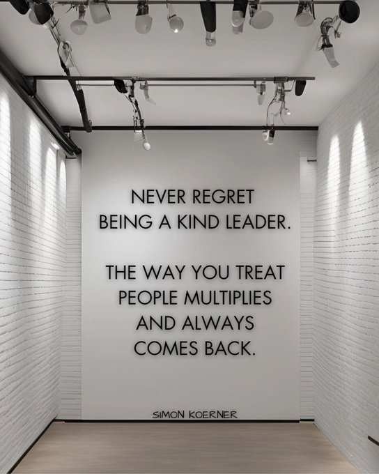 JohnnyCTaylorJr's tweet photo. When you lead with kindness, you build stronger, more committed teams. https://t.co/jlXkDR7ZVG