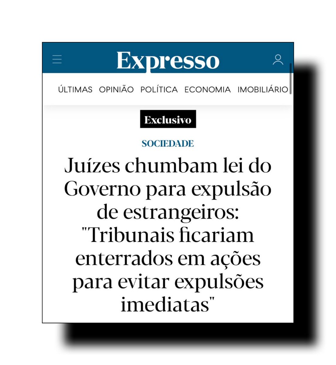 Juízes contra a nação.