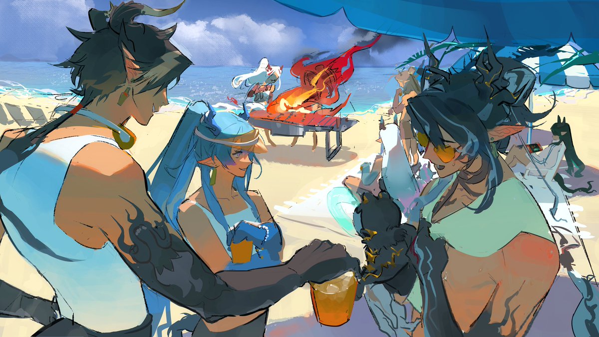 #Arknights Summer