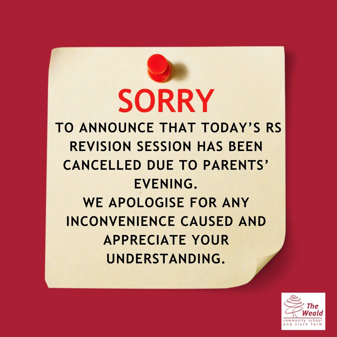 The Weald School tweet media