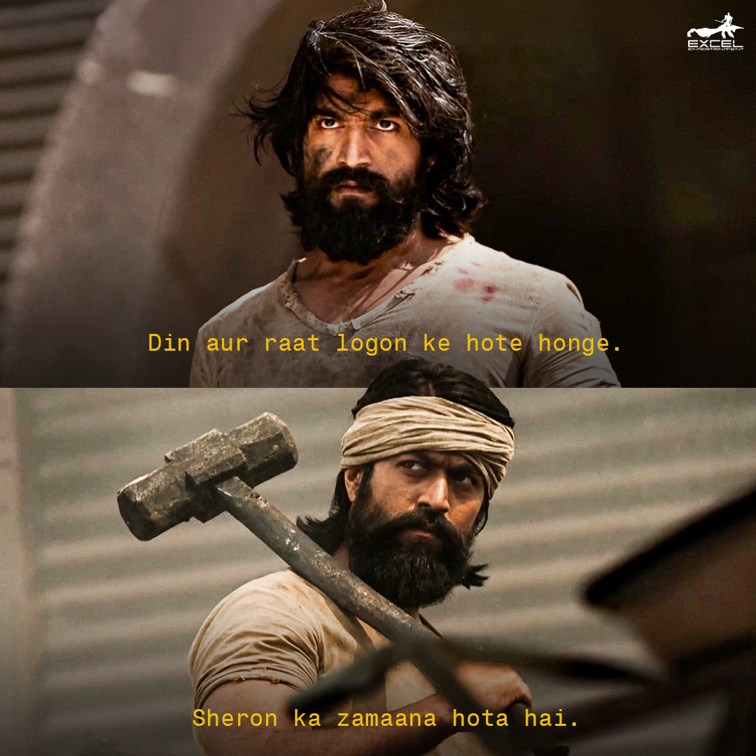 excelmovies's tweet photo. Rocky Bhai: The perfect combo of Dimaag and Daring. #KGFChapter1 #Raees
🎞️: K.G.F. Chapter 1
🎞️: Raees
@TheNameIsYash @PrashanthNeel2 @rahuldholakia @ritesh_sid @FarOutAkhtar #GauriKhan @karthik_krg @j10kassim @vishalrr @hombalefilms #AAFilms #DreamWarriorPictures #PrithvirajProductions @RedChilliesEnt @ZeeMusicCompany