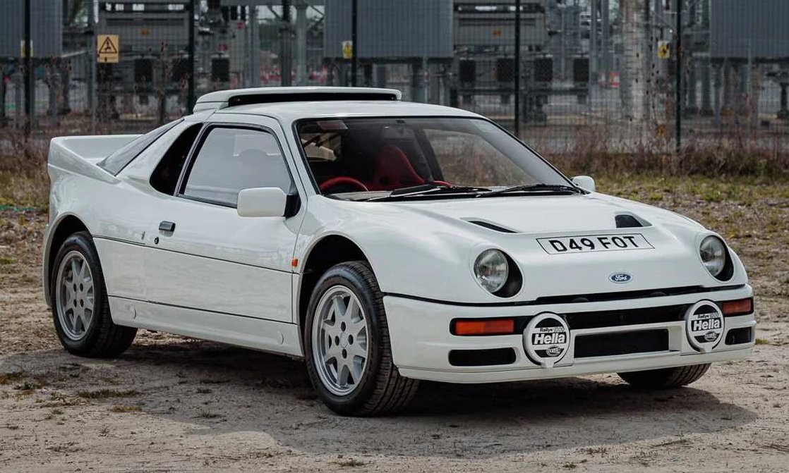 realUNICARNS's tweet photo. 1987 Ford RS 200 for sale in the UK. Seller's eBay Ad: https://t.co/F9WiQ5eWOT https://t.co/9ArDCH0eUU