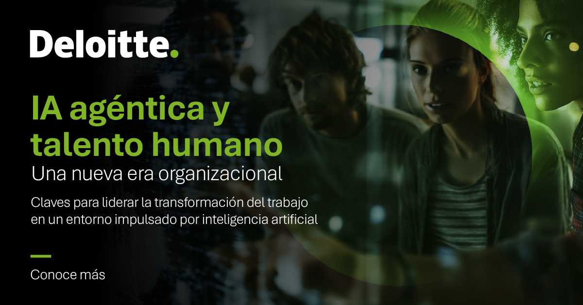 DeloitteVe's tweet photo. 🌐 La IA agéntica está marcando un punto de inflexión en la forma en que las organizaciones operan, toman decisiones y desarrollan su talento.

👉 Descubre las claves para liderar la transformación del trabajo en un entorno impulsado por IA: https://t.co/fo6v0HSmxM https://t.co/jQ07PZmRut