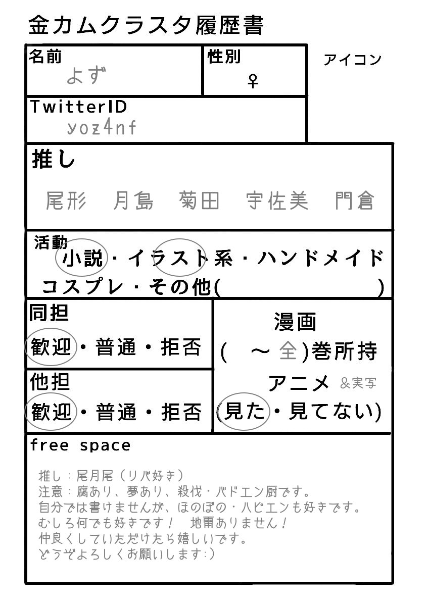 よず tweet media