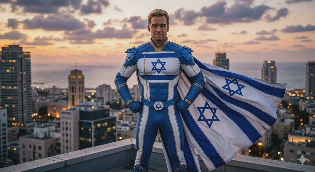 Genericwhitemal's tweet photo. Spoiler Alert for the new ep. This week on @TheBoysTV, watch as Homelander assumes his new Power and dawns the identity, "PromisedLander" https://t.co/hDVvqVTqvn