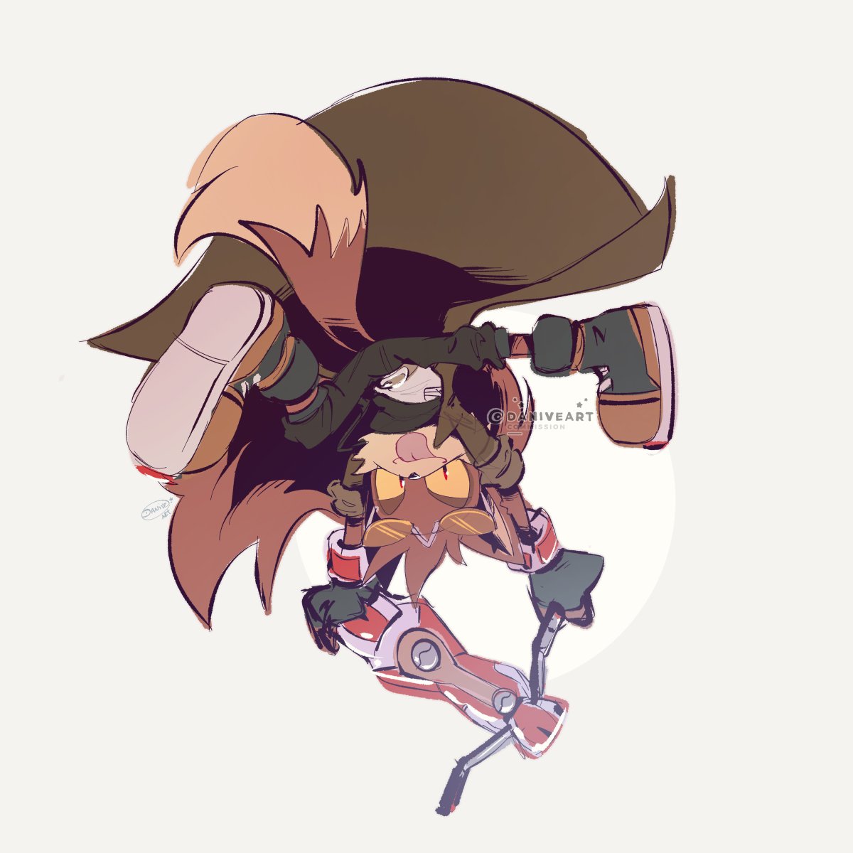 daniveart's tweet photo. Sketch Comm for @Cr00kedCreation 
Thank you! https://t.co/fMGhAbnprK