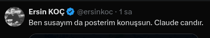 Bora Cingö⚡ tweet media