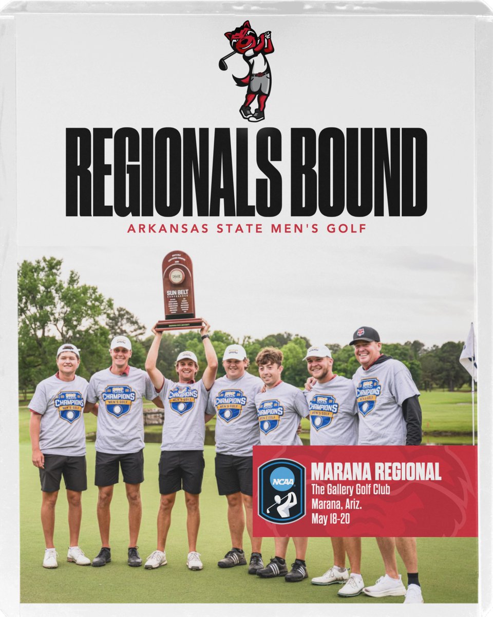 Arkansas State Golf tweet media