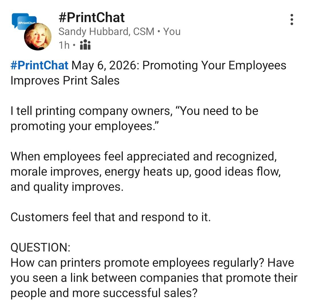 Sandy Hubbard, Growth Strategist/Marketing Advisor tweet media