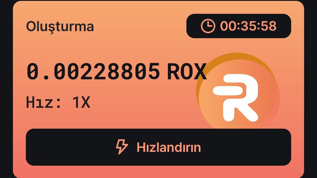 kriptoamca1's tweet photo. Bedava Rox Coin Kazan Anında Cüzdana Çek Bitcoin İle Takas Edip Borsana Çek Kazandırıyorken katılın arkadaşlar. 

#bedava #parakazan #parakazanma 
#parakazandiranuygulamalar #telefondanparakazan #evdenparakazan #internettenparakazan #parakazanmayollari #mining #bitcoinmining #bitcoinleneyapacağız
#btcmining #telefondanmining #cloudmining #cekilebilir #yatirimsiz #kanitli 

https://t.co/w7EJQ5ihqi