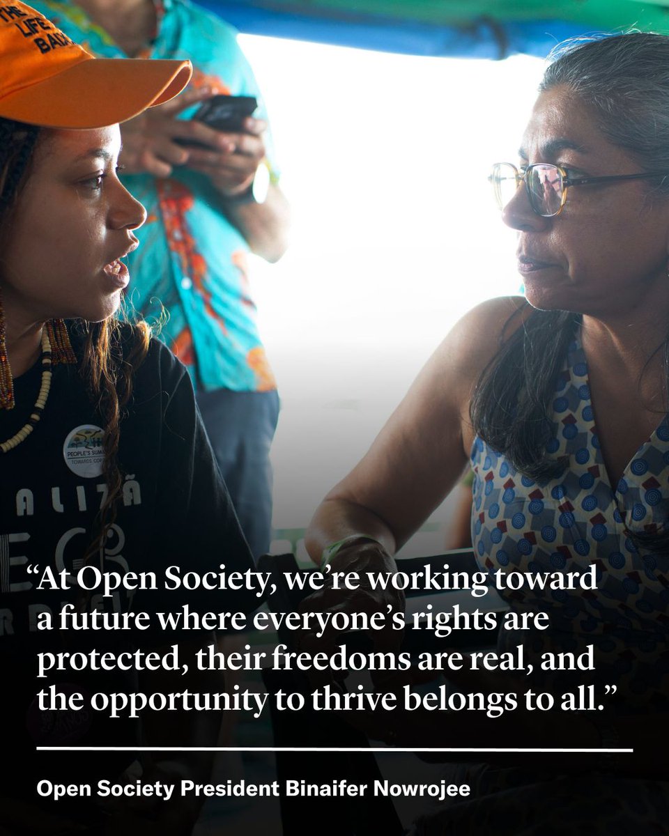 Open Society Foundations tweet media