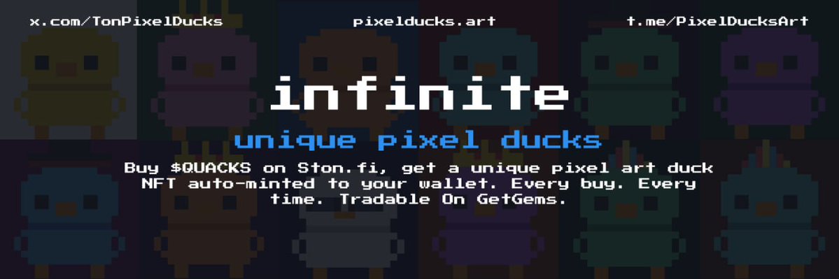 Pixel Ducks| $QUACKS tweet media