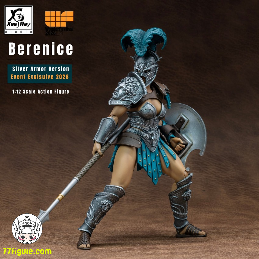 77figure's tweet photo. [予約商品] Xesray Studio 1/12 2026年イベント限定 ベレニス・シルバーアーマー 塗装済み可動フィギュア 
素材：ABS、PVC
スケール：1/12
全額未定
--------
👇詳細・アップデートのリンク👇
https://t.co/RS2d07pIUL

#XesrayStudio #ベレニス・シルバーアーマー #可動フィギュア #女戦士 https://t.co/WN9zBDpQqu