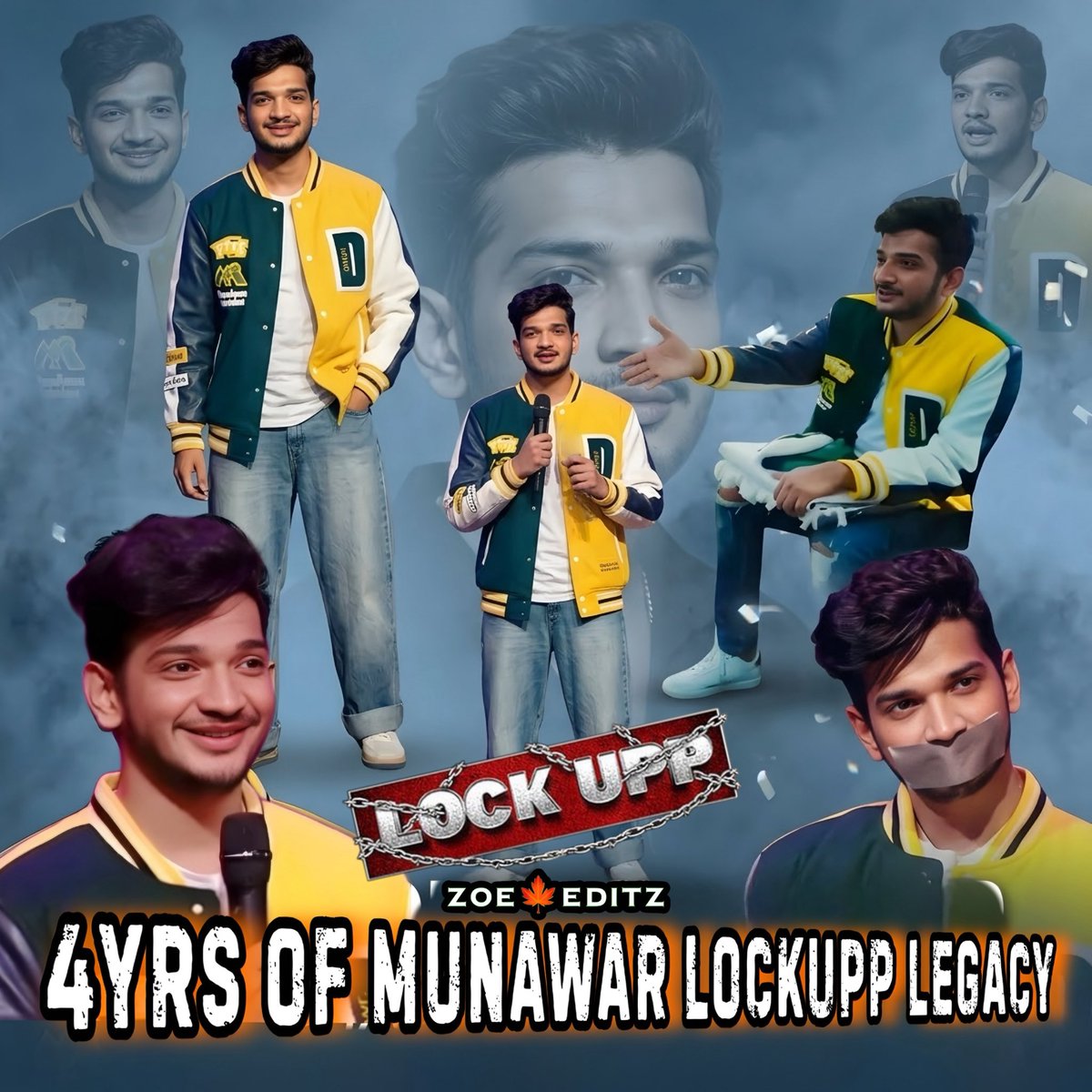 DARPOK0006's tweet photo. He often shared stories of his life struggles with viewers.

4YRS OF MUNAWAR LOCKUPP LEGACY https://t.co/qusRvyPAO3