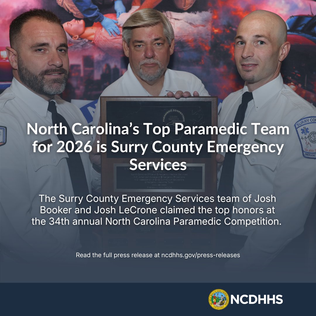 NCDHHS tweet media
