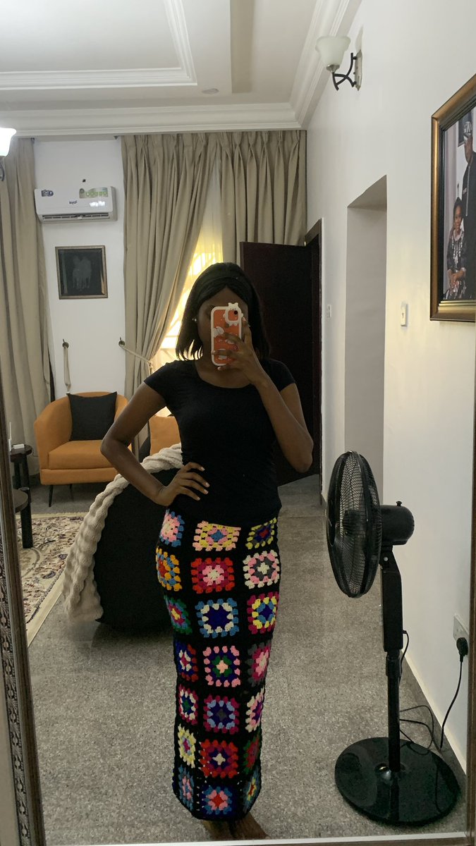 _aderewa_'s tweet photo. I made a beautiful skirt. https://t.co/wFYmw2sH6i