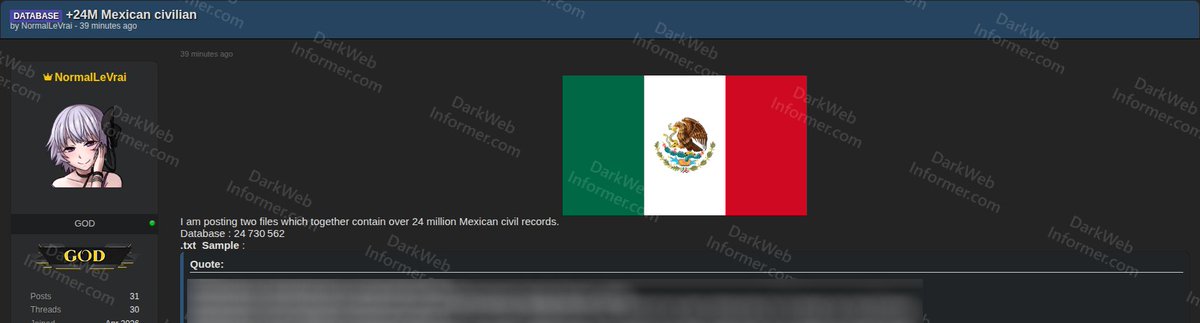 Dark Web Informer tweet media