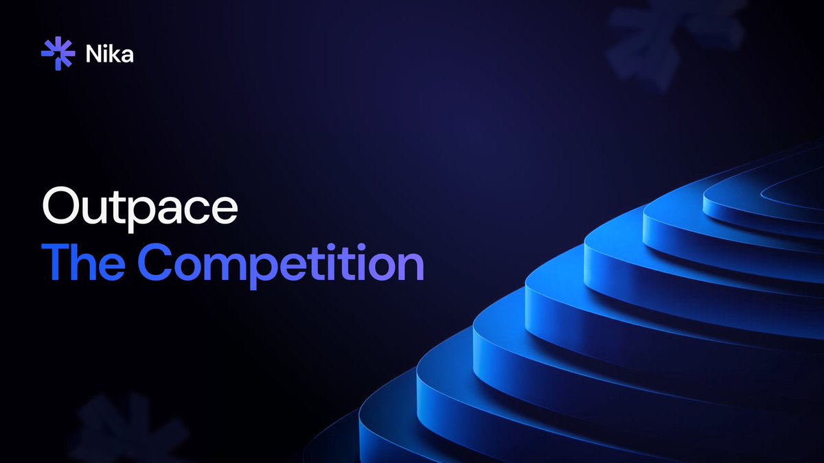 Nika_Finance's tweet photo. Outpace the competition.

By unifying trading, yield, prediction markets, and portfolio control into a single seamless system, Nika removes friction and sharpens execution.

Precision wins. Choose Nika. https://t.co/bgZBfvOyNC