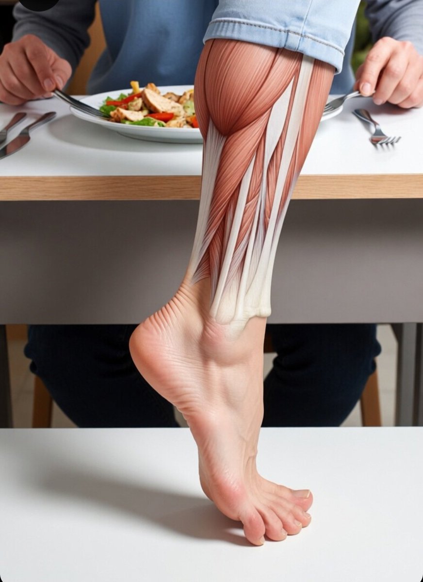 Adolfo_uf's tweet photo. Comer con los pies en punta para MI hay solo 3 razones:

1. Es una persona con estrés crónico, en estado de alerta constante, lista para huir.
2. Es chaparra y no le llegan los pies al piso.
3. Trae tacones del 10.

Ahora no puedo dejar de ver los pies de quien come. https://t.co/ZlOWGJI4Bi