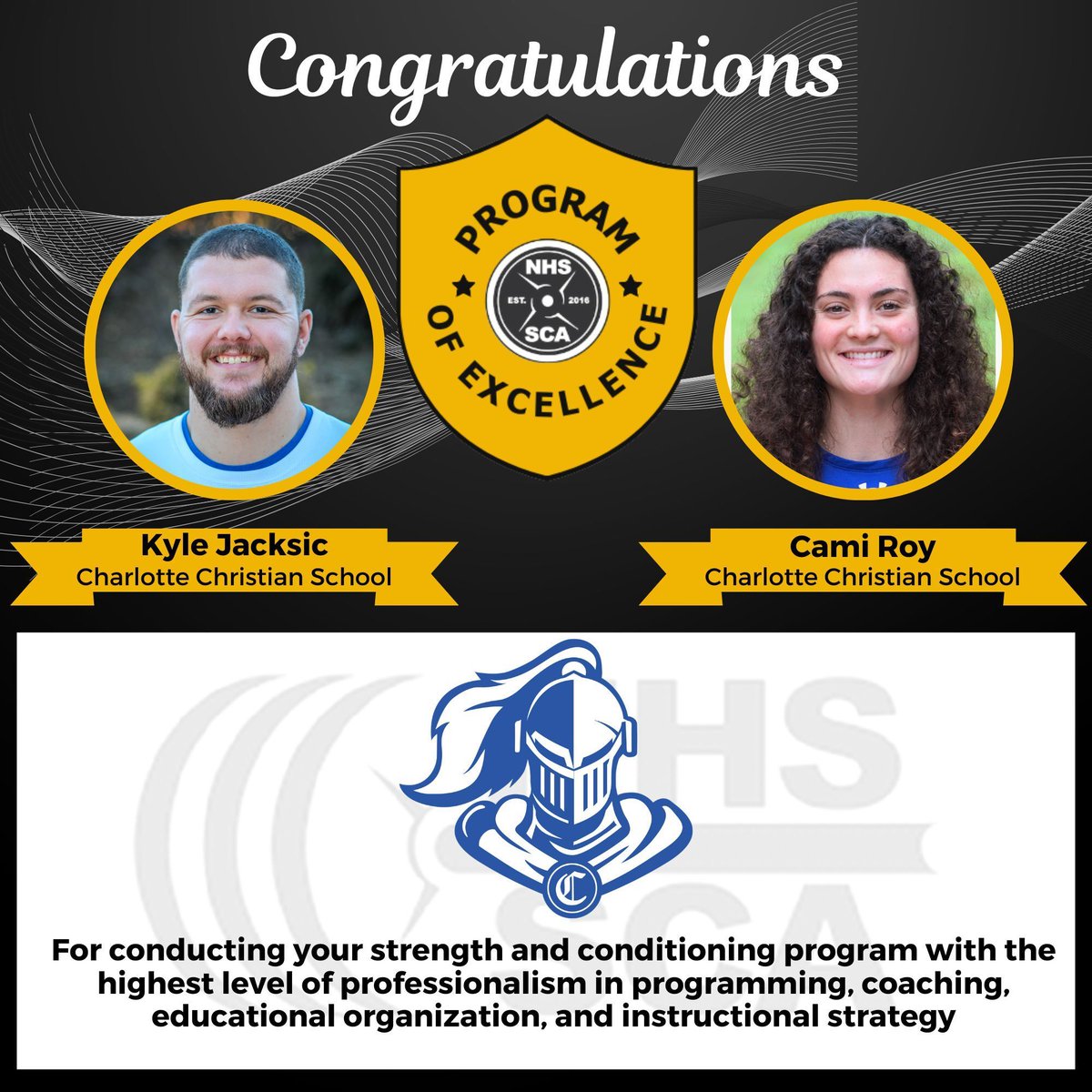 Official NHSSCA tweet media