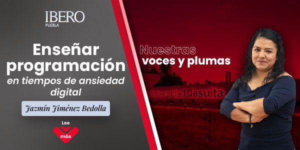 evirtualIberoP's tweet photo. 💻📲 Enseñar programación hoy también implica aprender a pensar en medio del ruido digital.
Jazmín Jiménez Bedolla reflexiona sobre ansiedad digital, atención y aprendizaje en nuestra #CiudadDigital.
https://t.co/DDnvvZI01Q

#EducaciónVirtual #AnsiedadDigital #SomosIBEROPuebla https://t.co/29m23NqBjQ