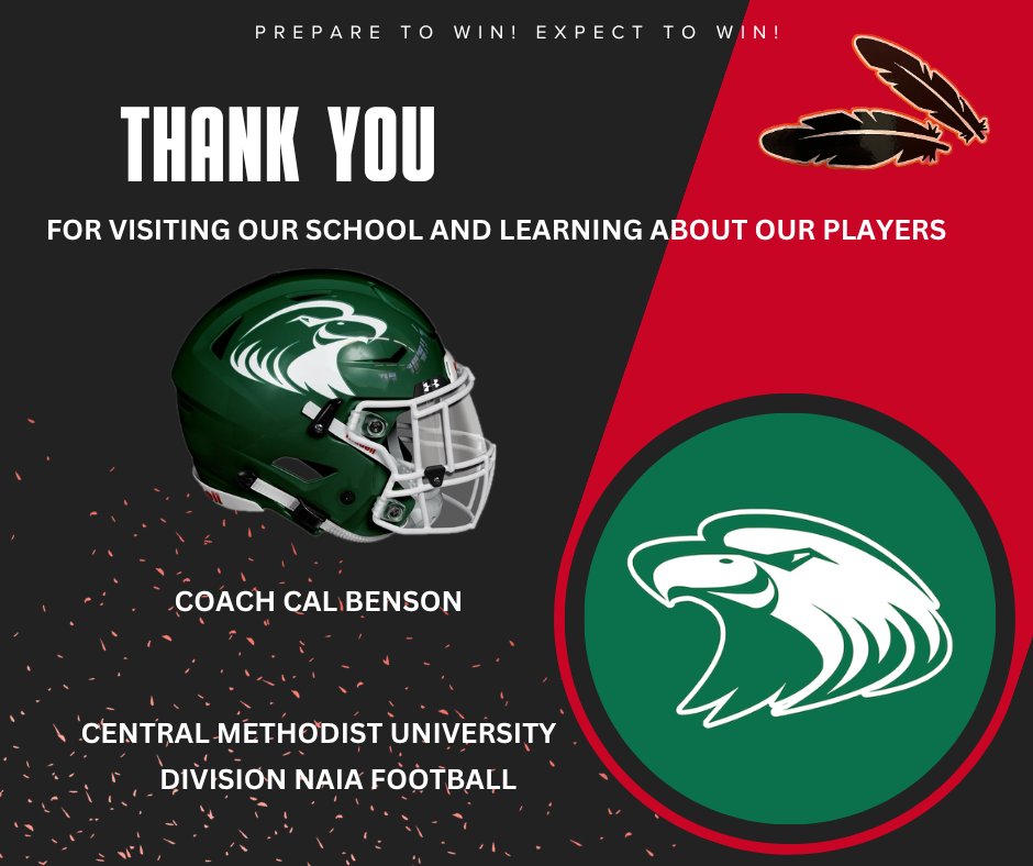 Winfield_FB's tweet photo. Thank you @coachbenson_ and @cmueaglesFB for stopping by school today. Great things happening @Winfield_FB Keep putting in the work and the investment will pay off. #BeTheChampion
@MikeElsenrath77 @JayceHaight2027 @Kaydenash52 @AlexavierB78372 @SJackson7716 https://t.co/wxGuI4hULg