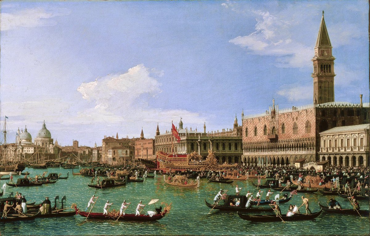 Condivido con voi questa splendida veduta di Venezia, un capolavoro del maestro Canaletto, pseudonimo di Giovanni Antonio Canal.

Come dite? Una frecciatina? Macché! Volevo solo condividere con voi un bel quadro.

Malpensanti!