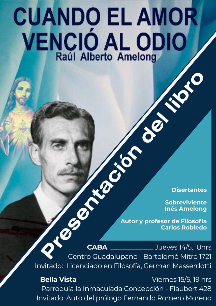 Mañana! No te lo pierdas. 
El 4 de julio de 1975 el gerente de ACINDAR es asesinado por terroristas montoneros mientras llevaba a su hija a la escuela.  En el hecho, hieren a su hija menor de edad. Era padre de 11 hijos, un hombre con profundos valores cristianos.
Hoy, uno de sus