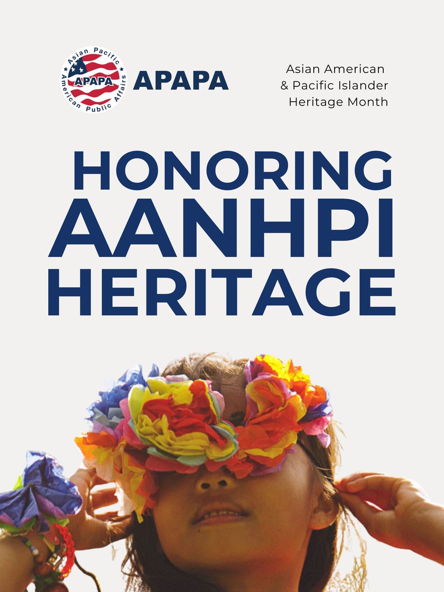 APAPANational's tweet photo. 🌺 Honoring AANHPI Heritage 🌺

May is Asian American &amp; Pacific Islander Heritage Month! Each week, we’ll spotlight inspiring AANHPI voices and their achievements. Celebrate the leaders and changemakers uplifting our community.

#AANHPIHeritageMonth #APAPA #AANHPI #Leadership https://t.co/RH9sMQYhK8