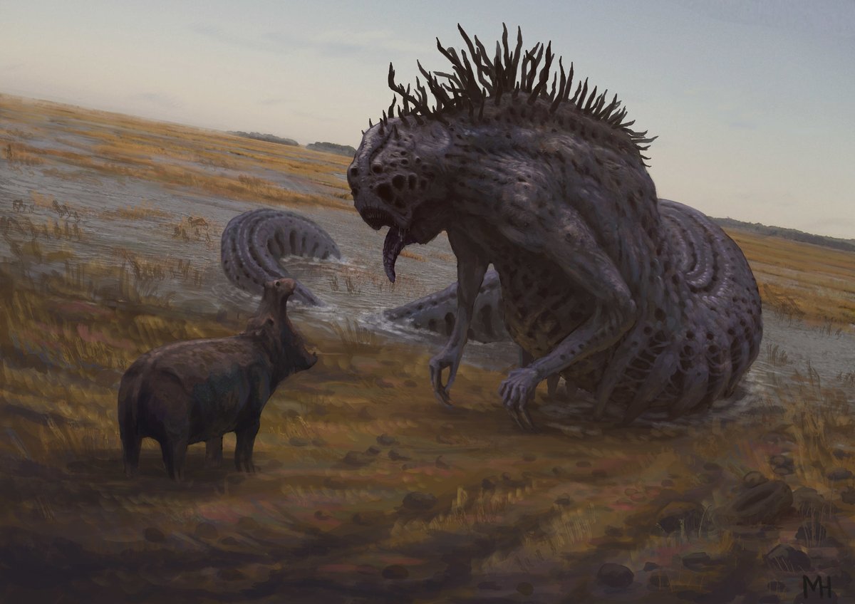 Some of the works by Markus Harma.

Alien Corpse; Stranger; Purple; Dark Beast.