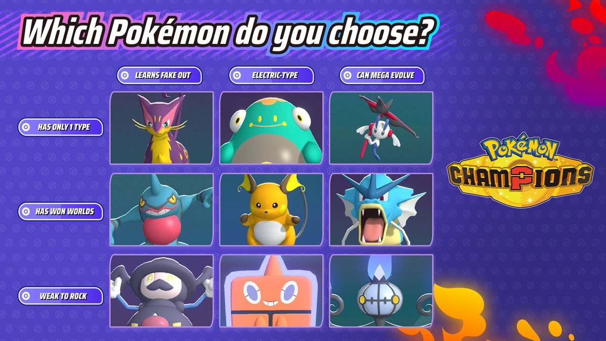 Pokémon Champions tweet media