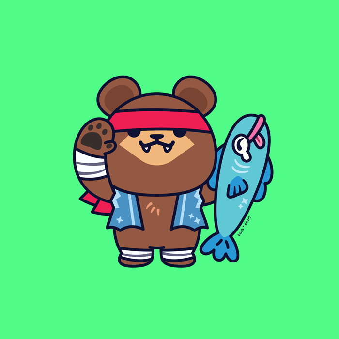 oni_hat's tweet photo. 🐻🐟
#Tekken #Tekken8 #FGC #kuma #illArt #BandaiNamco #EVOJapan #EVOJP https://t.co/hH1d91GFAI