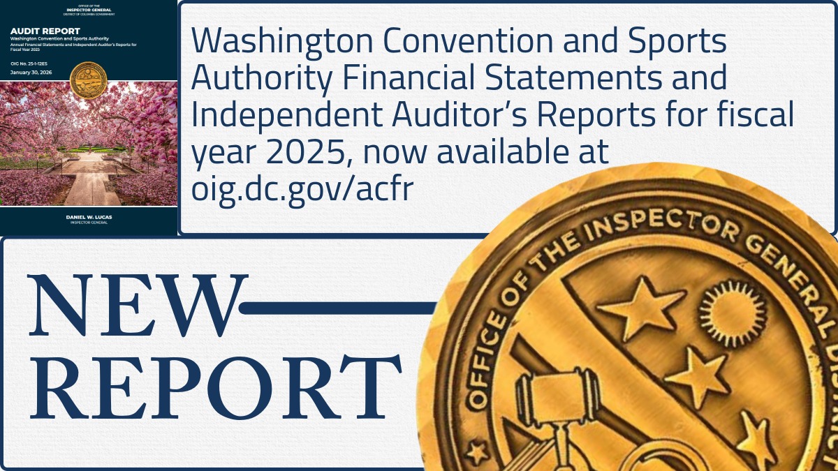 Office of the Inspector General, DC tweet media