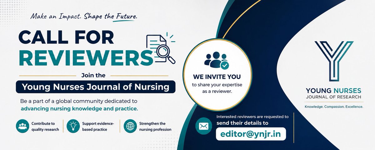 journal_nurses's tweet photo. Join as a reviewer @journal_nurses https://t.co/Y2YsHsGT5H