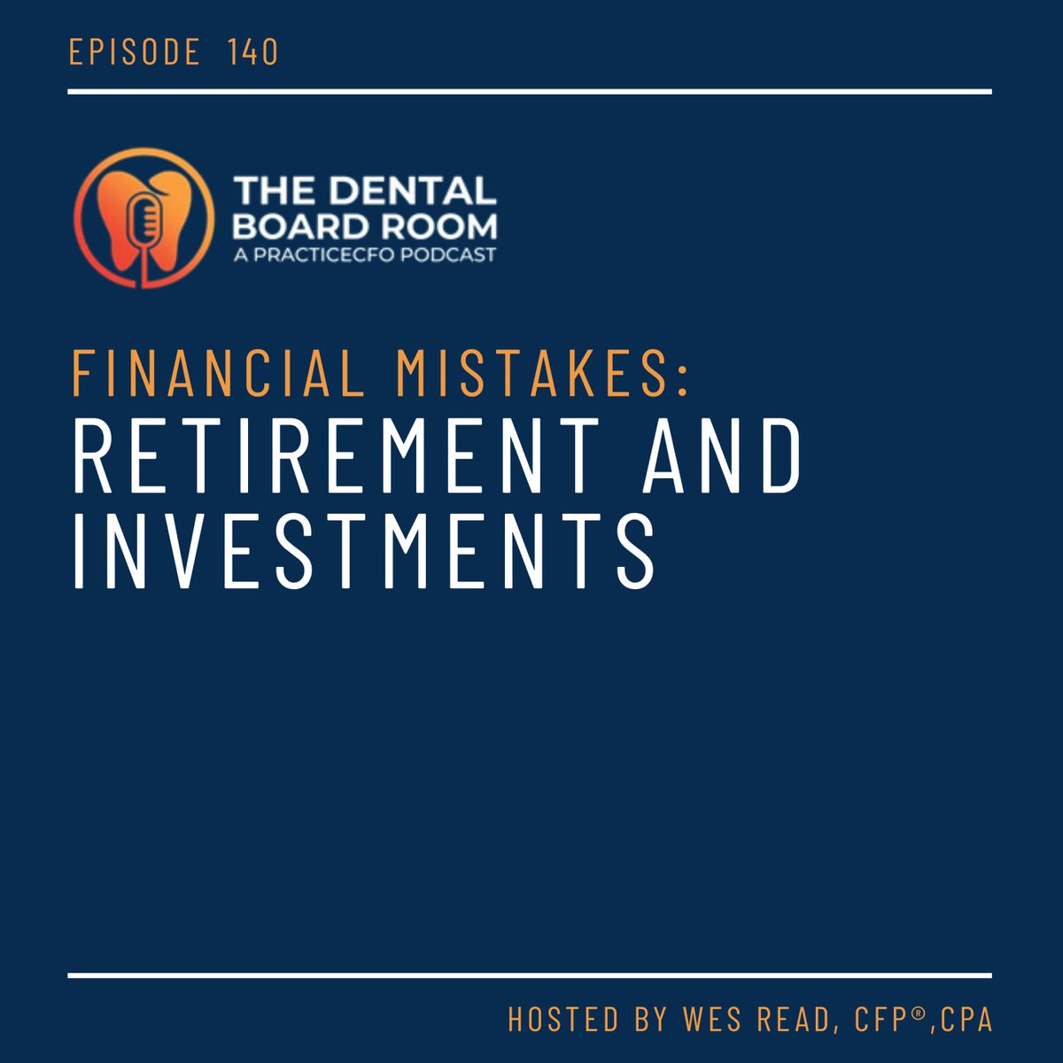 practiceCFO's tweet photo. Many dentists make costly mistakes with retirement, investing, and debt decisions.

Wes Read breaks down smarter strategies for 401(k)s, defined benefit plans, tax planning &amp; investing.

🎧 Listen: https://t.co/njCiEWQYK6

#dentistry #finance https://t.co/hDJpICZ2uC