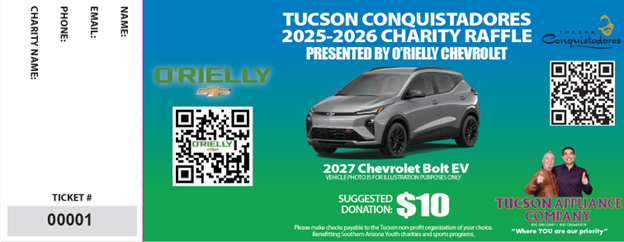 FirstTeeTucson's tweet photo. Win $10,000 or a 2027 Chevrolet Bolt EV - https://t.co/nm1wc5t7AD https://t.co/U3O9whNojy
