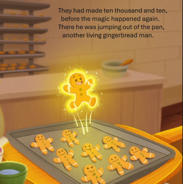 DanielLomax19's tweet photo. A page from my book "Another Gingerbread Man!" https://t.co/lEPyRauGkL