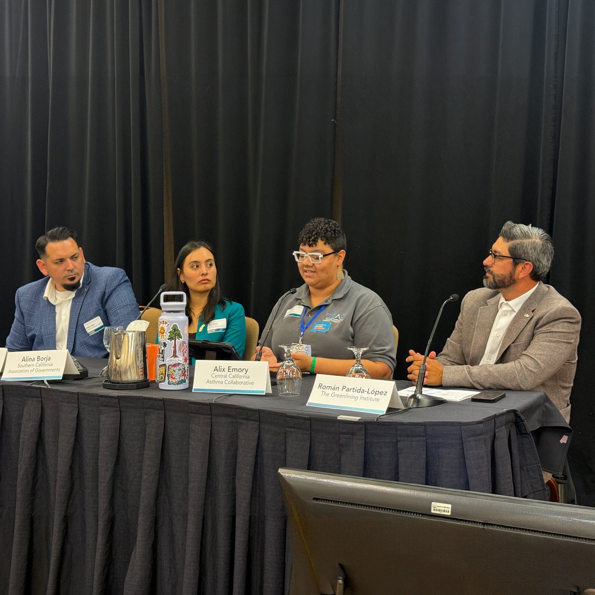 CalAsthma's tweet photo. Shoutout to Alix Emory! Yesterday she represented CCAC &amp; the #EVEquity Program at the #CARB Clean Transportation Equity Incentives Symposium on the "Equity as Infrastructure" panel.

This is exactly the work we do every day, making clean transportation accessible for all. https://t.co/XE8hHVk4IQ