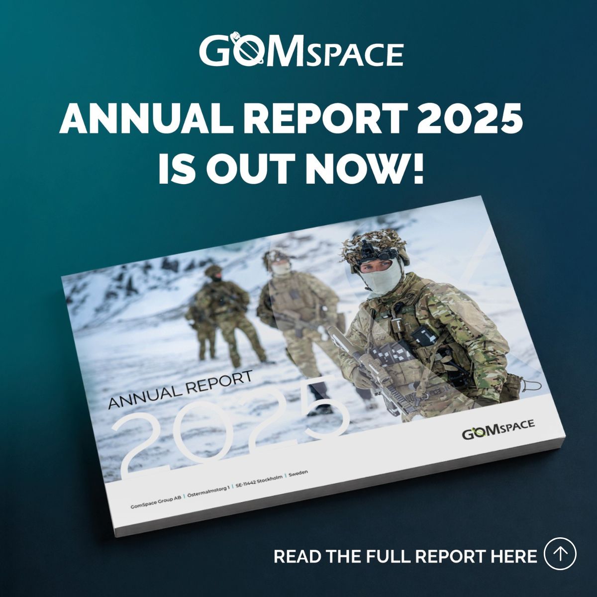 GomSpaceGroup's tweet photo. @GomSpace 2025 Financial Report is now available! The report provides an overview of our financial performance and key developments over the past year, reflecting continued focus on execution, resilience, and long‑term value creation.

Financial reports - GomSpace https://t.co/K1ed7EgeYo