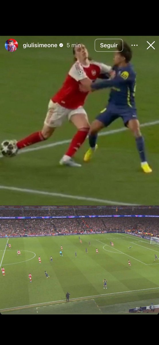 calin_gs's tweet photo. Se repite la historia, se viene aclaración de la @ChampionsLeague  dentro de 3 meses en esta ocasión : “ solo hay fuera de juego si partes de campo rival” @nachodonado https://t.co/37MFfaKegh