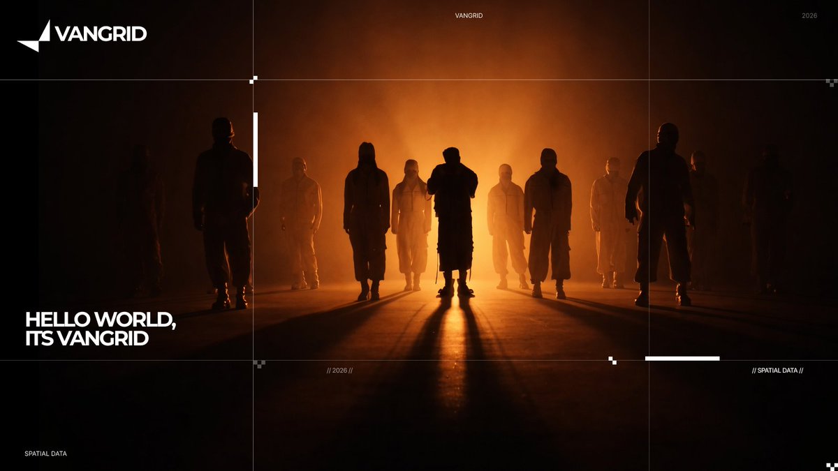 nympo99's tweet photo. $100,000 Rewards Program is Live.

@vangrid_io is building the decentralized perception grid for sovereign defense and autonomous physical agents.

Get In Early: https://t.co/1yibLva84t https://t.co/gtIYOmylw8