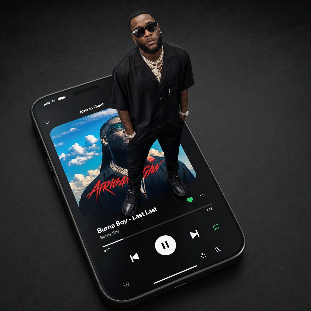 Giant Artist on Spotify Phone