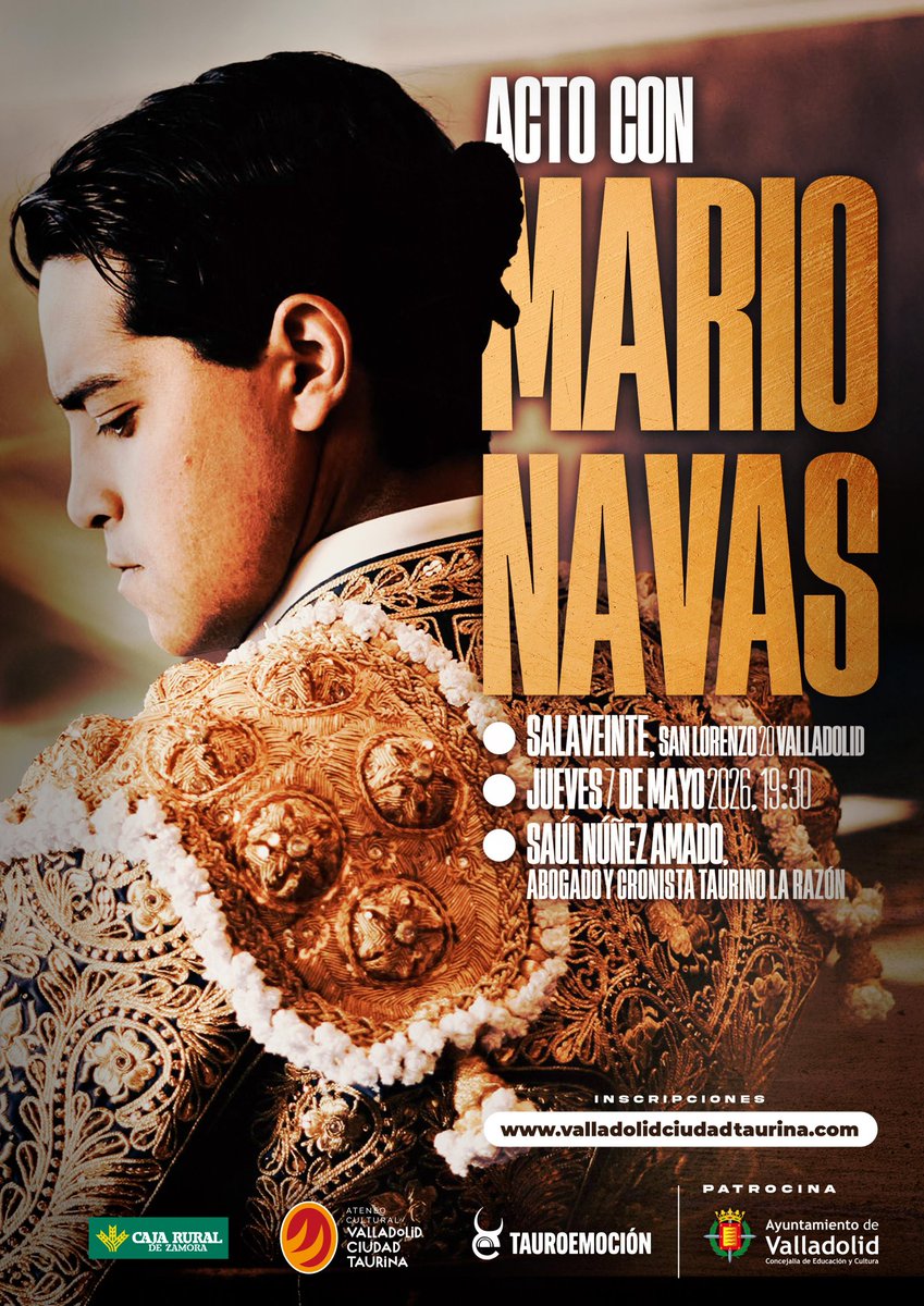 Esto para mañana.
Con <a href="/mario_navas1/">Mario Navas</a> 👇