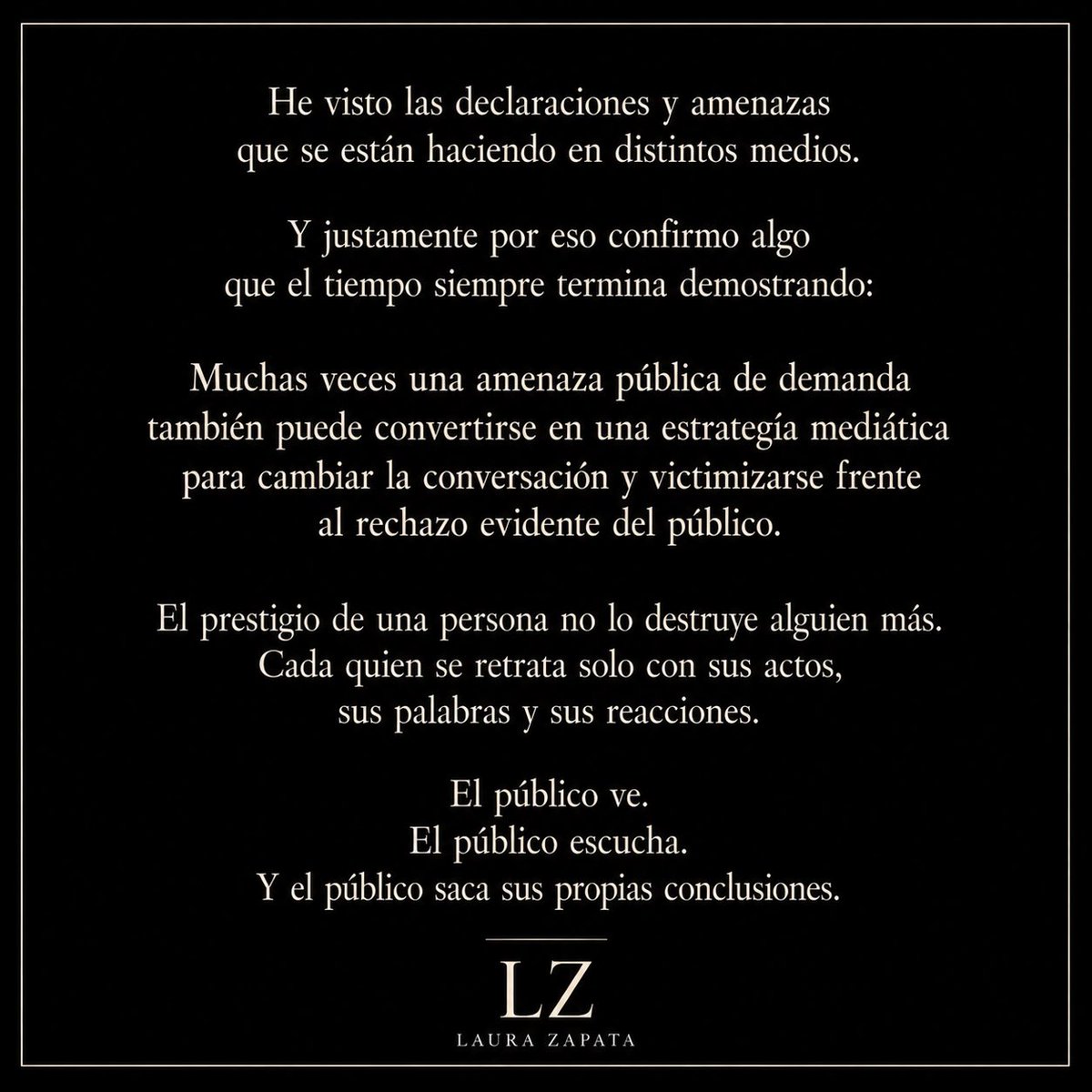 El tiempo siempre termina acomodando cada verdad en su lugar.✨👠