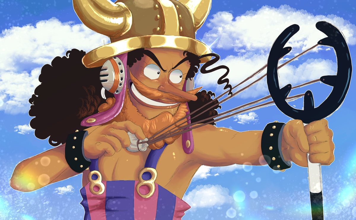 Soppyzone's tweet photo. I lov u elbaf Usopp!!!!!!!!!!!!
#onepiece #usopp #onepiecefanart #elbaf https://t.co/cuzvlg1Pmu