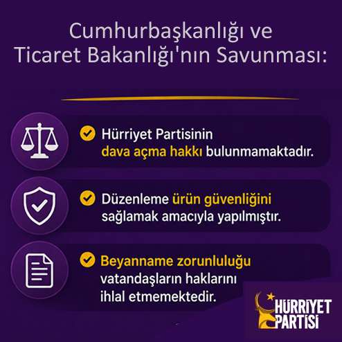 siviltepki's tweet photo. BİLGİLENDİRME - 30Euro

Biliyorsunuz @HurriyetPartiTr dava açmıştı.

Nihayet, Cumhurbaşkanlığı ve Bakanlık savunma vermiş. Savunmayı ek'teki resimde okuyabilirsiniz.

Lütfen takip ediniz : @siviltepki https://t.co/cehzJcpj1J