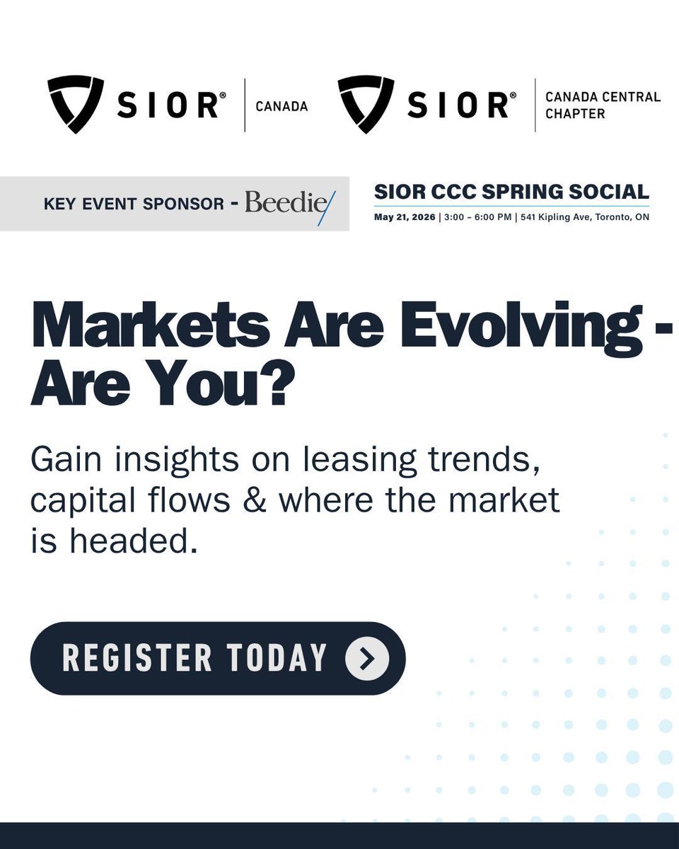 SIOR Canada tweet media