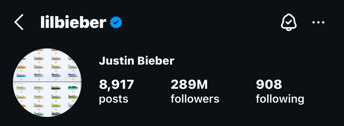 daisiesyukon's tweet photo. He was stuck at 293m for two years and when he finally hit 294m BOOM Instagram cleanse 😭 https://t.co/o3bVUPB9uS