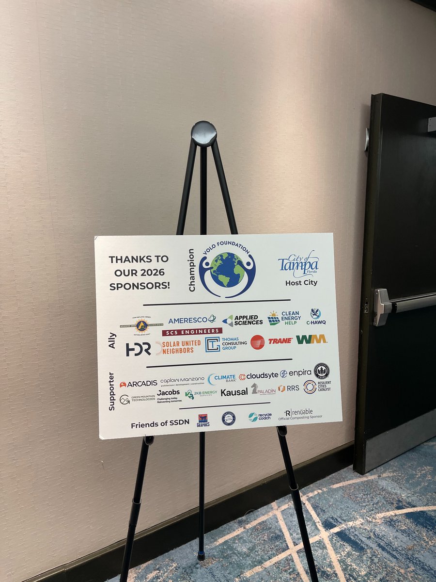 cloudsyte's tweet photo. Proud to be a Supporter-level sponsor. Grateful to everyone who stopped by our booth Monday and Tuesday for honest conversations about what's working in action plan implementation and where cities could use a hand.
#SSDN2026 #Sustainability #Resilience https://t.co/4QUkncQhMP